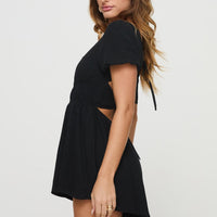 Vitale Romper Black