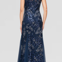 Petite - Emily Embroidered Fit and Flare Dress