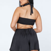 Candice Romper Black