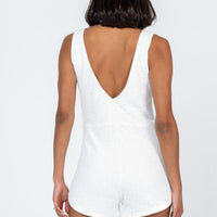 Serena Romper White