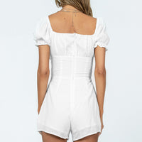 Cinzia Romper White