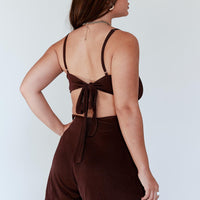 Hawthorne Romper Brown