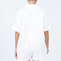 Alani Romper White