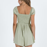 Alessandara Romper Green