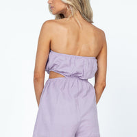 Lolia Romper Purple
