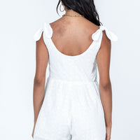 Orion Romper White