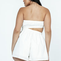 Mishelle Romper White