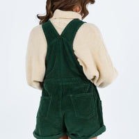 Kacey Short Overalls Khaki Petite