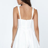 Lehanna Romper White
