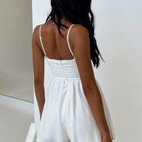 Della Romper White