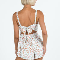 Thunderclouds Romper Pink Floral