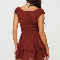 Larenza Romper Burgundy