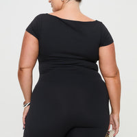 Seleste Romper Black Curve