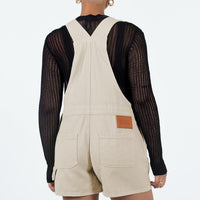 Foresta Oversized Overalls Cream