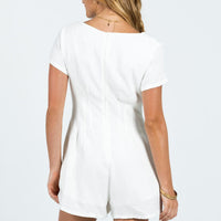 Adi Romper White