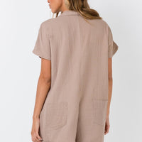 Vixen Romper Taupe