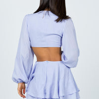 Oceane Romper Blue