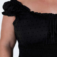 The Love Galore Romper Black Curve