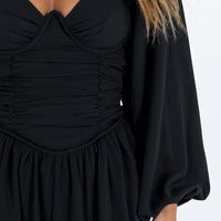 Kamea Romper Black