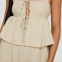 Spectra Romper Beige