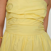 Salty Breeze Romper Lemon