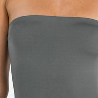 Lowry Strapless Jumpsuit Slate