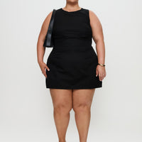 Yumiko Romper Black Curve
