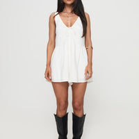 Mackellar Romper White