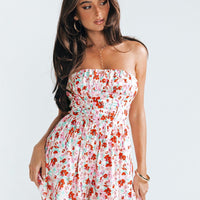 Stefanni Romper Red Floral