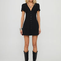Loveliness Playsuit Black