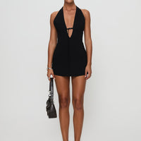 Hanah Playsuit Black