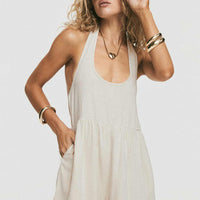 Athina Romper Beige