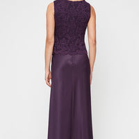 Bethany Glitter Lace Jacket Dress