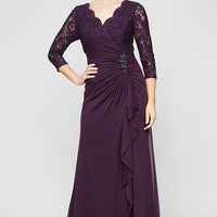 Petite Victoria Empire Waist Gown