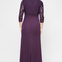 Petite Victoria Empire Waist Gown
