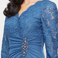 Petite Victoria Empire Waist Gown