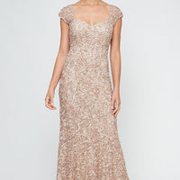 Eleanor Sweetheart Neck Dress