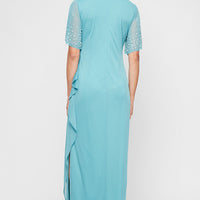 Layla Long Empire Waist Dress