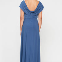 Celeste A-Line Matte Jersey Dress