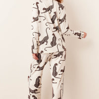 Winter Cloud Jersey PJ Set in Vinyasa