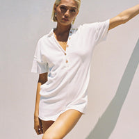 Kegan Romper White