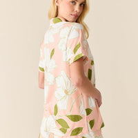 Maren Cloud Jersey PJ Set in Magnolia