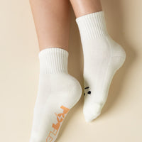 Mixed Emotions Crew Socks - Angry Face
