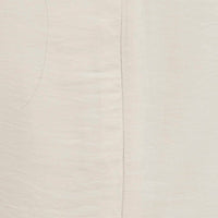 Beige Midi Dress Short Sleeve Tie Back Satin