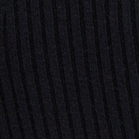 Black Knit Midi Dress And Shrug Set