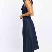 Blue Midi Dress Singlet