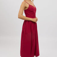 Red Maxi Dress Singlet