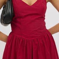 Red Maxi Dress Singlet