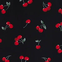 Red Floral Midi Dress Grunge Floral Print