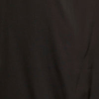 Black Midi Dress Cowl Neck Satin